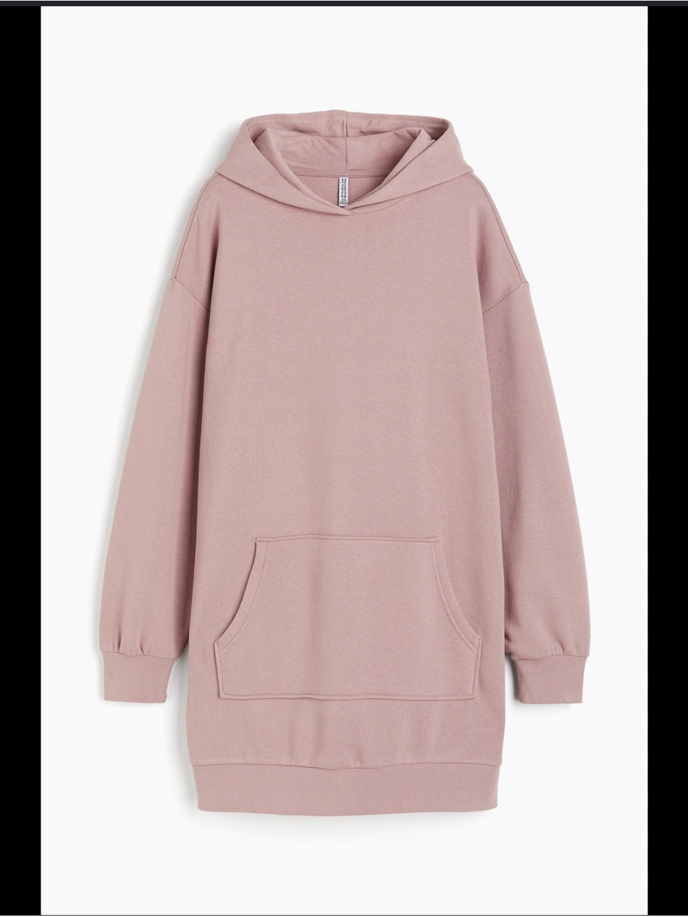 Eddie Bauer Dusty Rose Oversized Hoodie Camp Tunic Dress - Picture 3 of 10